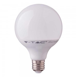 LED nagy gömb fényforrás E27, 18W Hideg fehér (6400K) -125