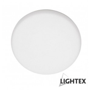 Lightex - 16W LED panel, kör, MOON, IP44, 6500K - LTX30112