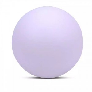 Gömb formájú RGB (színváltós) kerti dekor-lámpa, akkuval, távirányítóval, 30x29cm, IP65 - 40161