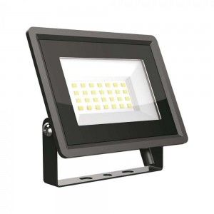 V-tac - 20W LED Reflektor SMD fekete színű 6400K - 6739