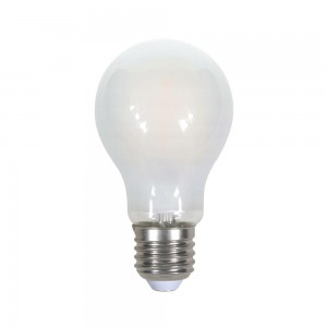 Filament LED fényforrás opál burával E27, 7W Hideg fehér (6400K) -7183