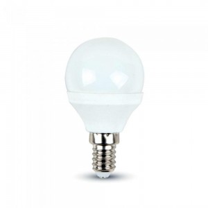 Kis gömb LED fényforrás E14, 3W (6400K) -7201