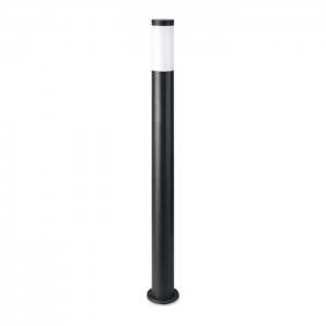 E27 Kültéri lámpa 110cm, rozsdamentes acél, fekete színű IP44 - 8594