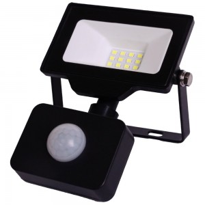 Avide - LED Reflektor Slim SMD 10W NW 6400K Mozgásérzékelős PIR