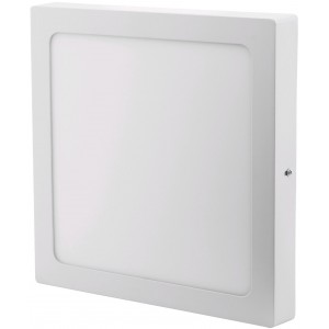 Avide - Falon kívüli LED panel 24W, négyzet, Hideg fehér (6400K)