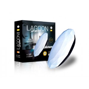 Masterled - Lagoon Glisten, Mennyezeti lámpa 24W IP44 - 4000K (03094-4473) - BHCL1