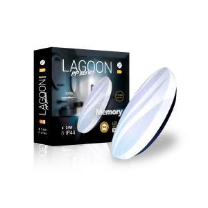 Masterled - Lagoon Memory, Mennyezeti lámpa, 24W IP44 (03091- 4476) - BHCL4