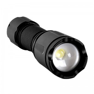 LED zseblámpa, fekete 5W, 85 Lumen (4000K) - FL01